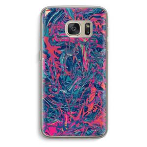 CaseCompany Sleeping Dreams: Samsung Galaxy S7 Transparant Hoesje