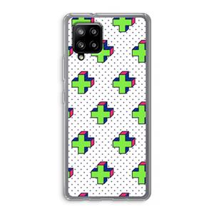 CaseCompany 8-bit N°10: Samsung Galaxy A42 5G Transparant Hoesje