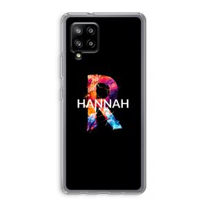CaseCompany Abstract Spectrum: Samsung Galaxy A42 5G Transparant Hoesje