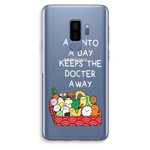 CaseCompany Bento a day: Samsung Galaxy S9 Plus Transparant Hoesje