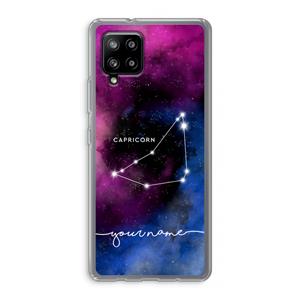 CaseCompany Sterrenbeeld - Donker: Samsung Galaxy A42 5G Transparant Hoesje