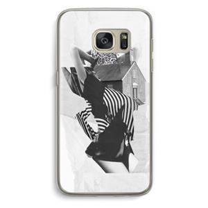 CaseCompany House: Samsung Galaxy S7 Transparant Hoesje