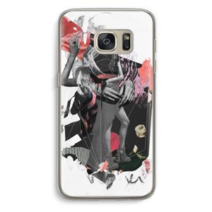 CaseCompany Dissimulation du réel: Samsung Galaxy S7 Transparant Hoesje