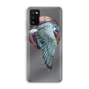 CaseCompany Golden Falcon: Samsung Galaxy A41 Transparant Hoesje