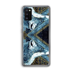 CaseCompany Golden Fox: Samsung Galaxy A41 Transparant Hoesje