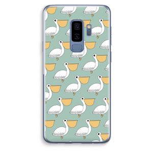 CaseCompany Pelican: Samsung Galaxy S9 Plus Transparant Hoesje