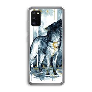 CaseCompany Bleeding Soul: Samsung Galaxy A41 Transparant Hoesje