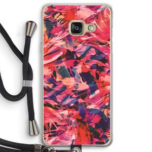 CaseCompany California: Samsung Galaxy A3 (2016) Transparant Hoesje met koord
