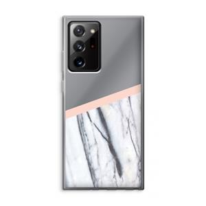 CaseCompany A touch of peach: Samsung Galaxy Note 20 Ultra / Note 20 Ultra 5G Transparant Hoesje
