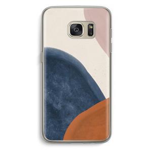 CaseCompany Geo #1: Samsung Galaxy S7 Transparant Hoesje