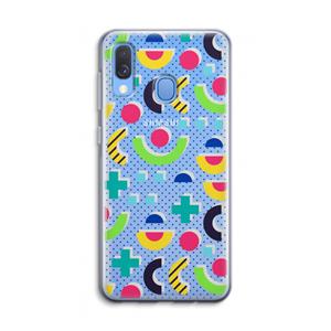 CaseCompany 8-bit N°1: Samsung Galaxy A40 Transparant Hoesje