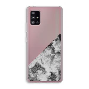 CaseCompany Onweer: Samsung Galaxy A51 5G Transparant Hoesje