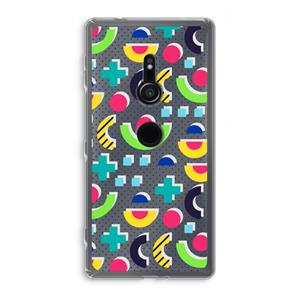 CaseCompany 8-bit N°1: Sony Xperia XZ2 Transparant Hoesje