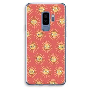 CaseCompany Zon: Samsung Galaxy S9 Plus Transparant Hoesje
