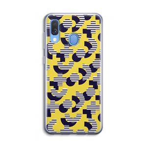 CaseCompany 8-bit N°3: Samsung Galaxy A40 Transparant Hoesje