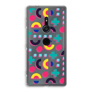 CaseCompany 8-bit N°2: Sony Xperia XZ2 Transparant Hoesje