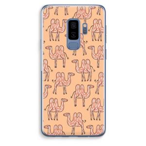 CaseCompany Kameel: Samsung Galaxy S9 Plus Transparant Hoesje