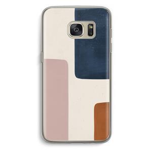 CaseCompany Geo #5: Samsung Galaxy S7 Transparant Hoesje