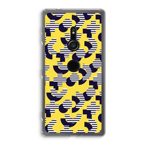 CaseCompany 8-bit N°3: Sony Xperia XZ2 Transparant Hoesje