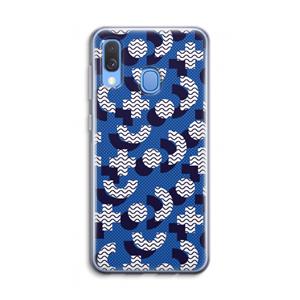 CaseCompany 8-bit N°5: Samsung Galaxy A40 Transparant Hoesje