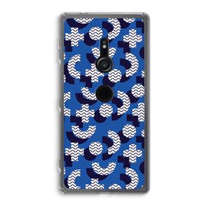 CaseCompany 8-bit N°5: Sony Xperia XZ2 Transparant Hoesje