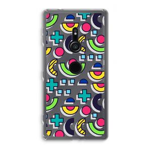 CaseCompany 8-bit N°6: Sony Xperia XZ2 Transparant Hoesje