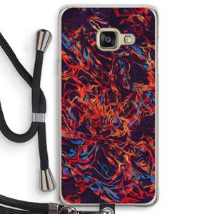 CaseCompany Lucifer: Samsung Galaxy A3 (2016) Transparant Hoesje met koord