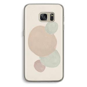 CaseCompany Geo #9: Samsung Galaxy S7 Transparant Hoesje