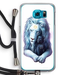 CaseCompany Child Of Light: Samsung Galaxy S6 Transparant Hoesje met koord