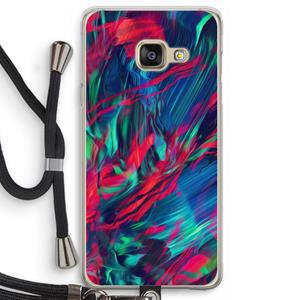 CaseCompany Pilgrims Of The Sea: Samsung Galaxy A3 (2016) Transparant Hoesje met koord