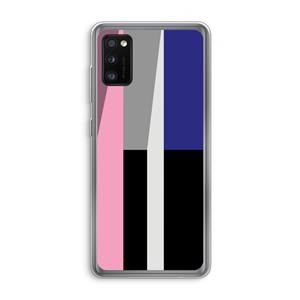 CaseCompany Gestalte 4: Samsung Galaxy A41 Transparant Hoesje
