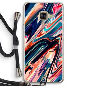 CaseCompany Quantum Being: Samsung Galaxy A3 (2016) Transparant Hoesje met koord