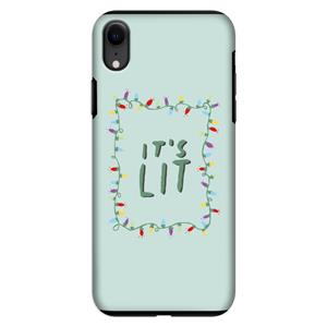 CaseCompany It's Lit: iPhone XR Tough Case