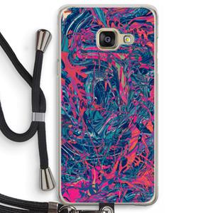 CaseCompany Sleeping Dreams: Samsung Galaxy A3 (2016) Transparant Hoesje met koord