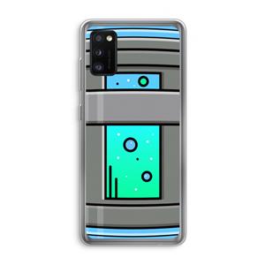 CaseCompany Chug Bottle: Samsung Galaxy A41 Transparant Hoesje