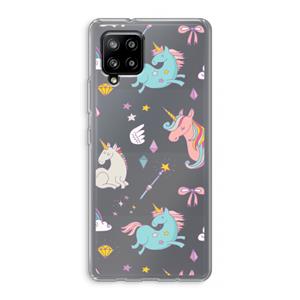 CaseCompany Fantasiewereld: Samsung Galaxy A42 5G Transparant Hoesje