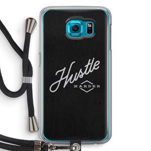 CaseCompany Hustle: Samsung Galaxy S6 Transparant Hoesje met koord