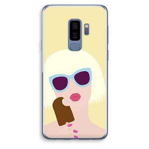 CaseCompany Ice cream: Samsung Galaxy S9 Plus Transparant Hoesje