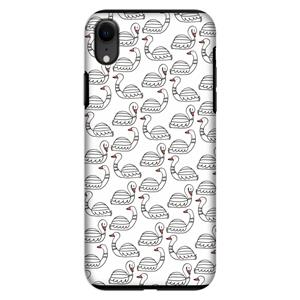 CaseCompany Zwanen: iPhone XR Tough Case