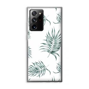 CaseCompany Simple leaves: Samsung Galaxy Note 20 Ultra / Note 20 Ultra 5G Transparant Hoesje