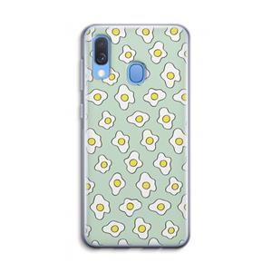 CaseCompany Spiegeleitjes: Samsung Galaxy A40 Transparant Hoesje