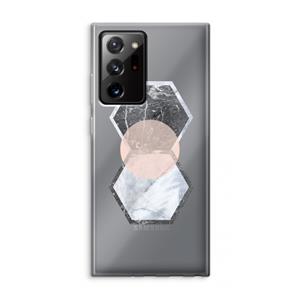 CaseCompany Creatieve toets: Samsung Galaxy Note 20 Ultra / Note 20 Ultra 5G Transparant Hoesje