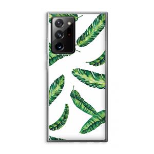 CaseCompany Lange bladeren: Samsung Galaxy Note 20 Ultra / Note 20 Ultra 5G Transparant Hoesje