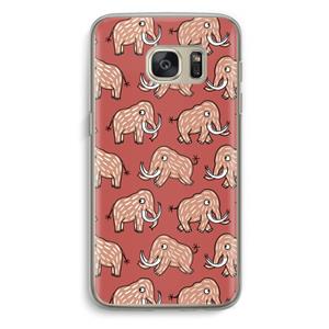 CaseCompany Mammoet: Samsung Galaxy S7 Transparant Hoesje