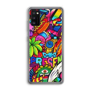 CaseCompany Represent: Samsung Galaxy A41 Transparant Hoesje