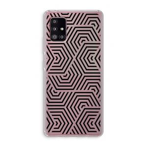 CaseCompany Magic pattern: Samsung Galaxy A51 5G Transparant Hoesje