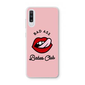 CaseCompany Badass Babes Club: Samsung Galaxy A70 Transparant Hoesje