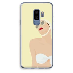 CaseCompany Summer: Samsung Galaxy S9 Plus Transparant Hoesje