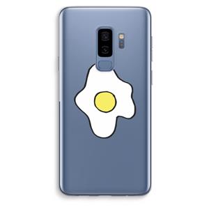 CaseCompany Spiegelei: Samsung Galaxy S9 Plus Transparant Hoesje