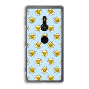 CaseCompany Leeuwenkoppen: Sony Xperia XZ2 Transparant Hoesje